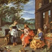 Peter Paul Rubens Christ at the House of Martha and mary china oil painting reproduction